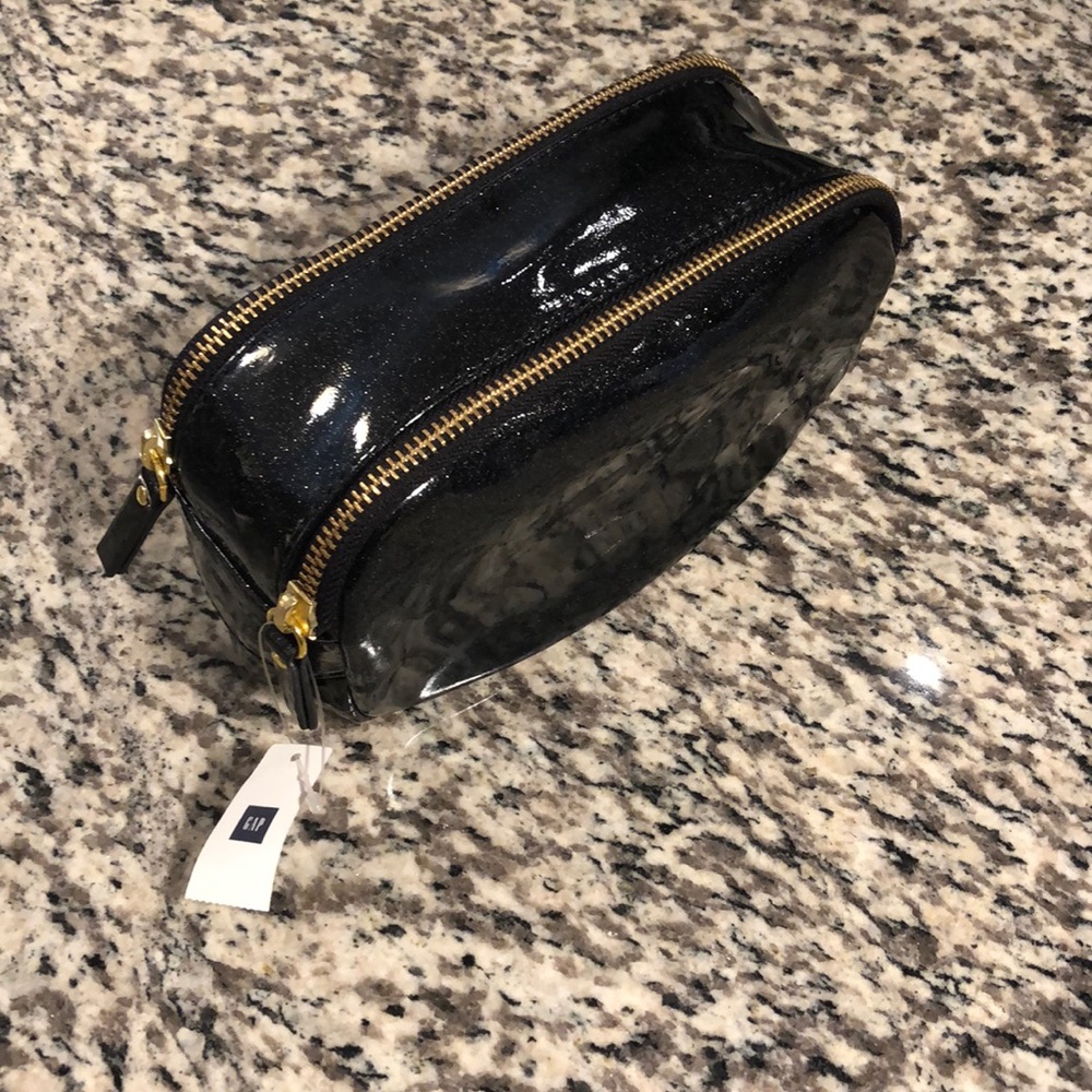 NWT Gap Double Zipper Pouch